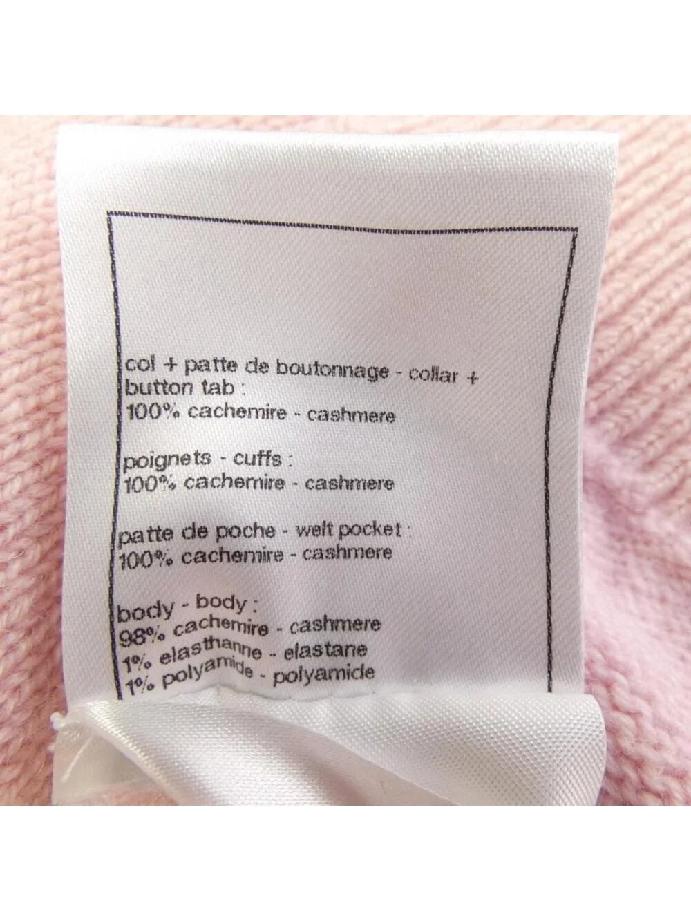 Chanel Cardigan Pink